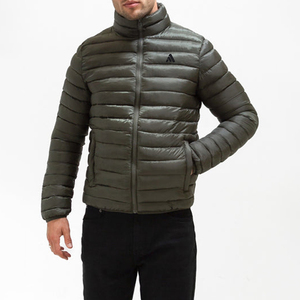 Vestes matelassées pour hommes en polyester 100% chaudes, vestes d'hiver pour hommes, manteaux pour la saison d'hiver, mode masculine - Product Image 1