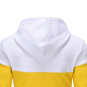 เสื้อฮู้ดและชุดวอร์มกันยับแบบถักสั่งทำพิเศษสำหรับผู้ชาย สีเขียว ชุดเสื้อฮู้ดและกางเกงวอร์ม - Product Image 4