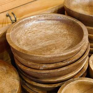 Cuencos de madera pequeños y redondos de buena profundidad en varios tamaños adecuados para tiendas de decoración del hogar y tiendas de suministros de cocina - Product Image 3