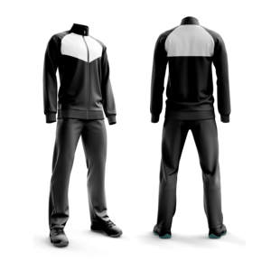 Derniers modèles de vêtements OEM 2023/2024 Nouveaux ensembles de survêtements pour hommes Personnalisez votre propre logo Survêtement à fermeture éclair pour hommes - Product Image 5