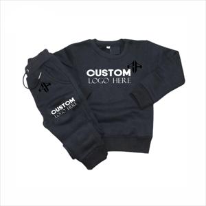 Ensemble de vêtements de haute qualité pour enfants Garçons Vêtements pour enfants Costumes de jogging Logo personnalisé Vêtements de sport les mieux ajustés Survêtement de jogging pour enfants - Product Image 2
