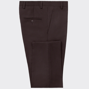 ชุดเดรสผ้าฝ้าย100% แบบสุภาพสำหรับผู้ชายกางเกงผ้าแคนวาสระบายอากาศได้ดีเอวขนาดกลางของหนัก - Product Image 4