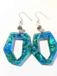 ต่างหูเรซินรูปนางฟ้าสุดหรูสามารถปรับแต่งสีและขนาดดีไซน์ให้มีสีสันได้จากผู้ผลิตอินเดีย - Product Image 4