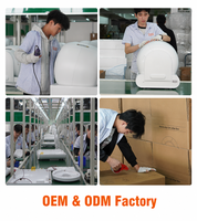 Toilette pour chat électrique d'usine d'origine, autonettoyante, intelligente, automatique, avec système de sécurité à capteur infrarouge