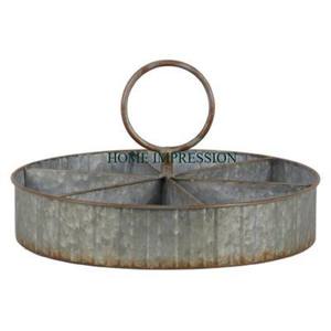 Admirable juego de diseño de 2 mesas de comedor bandejas para servir alimentos diferentes tamaños boda y hoteles Decoración de cocina bandejas seguras para alimentos - Product Image 6