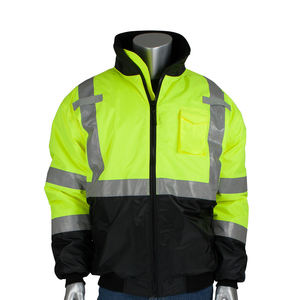 Vestes de sécurité de travail en gros vestes OEM vêtements de travail d'hiver haute visibilité vêtements de sécurité pour travailleurs vestes imperméables - Product Image 2