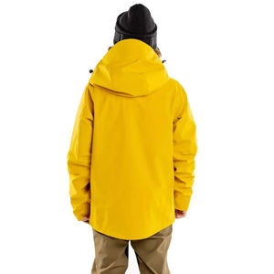 Chaqueta Cortavientos Ligera con Cuello Alto y Logotipo Frontal, Impermeable, de Lona, para Hombre, Marca Personalizada - Product Image 3