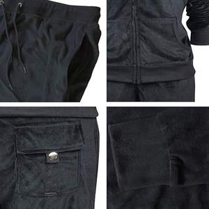 Track Suits for Women 2 Piece Sweatsuit Set with <b>Hoodie</b> Stylish and Comfortable Tracksuit Womens Sweatsuit | Velvet Tracksuit - Product Image 4