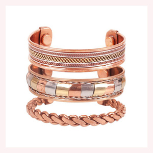 Traditional Handmade Copper Healing <b>Bracelet</b> Stylish Braided Rope Wristwear for Strength, Spiritual Balance & Timeless Appeal - Product Image 2