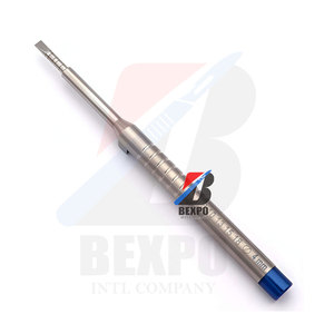 Fuente de alimentación manual, cincel de cresta de 5mm, implante periodontal Dental, instrumentos manuales para dividir y limpiar huesos y rellenar dientes - Product Image 4