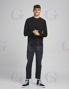 เสื้อเชิ้ตแขนยาวคอลูกเรือ,เสื้อขนแกะสำหรับผู้ชายและผู้หญิงออกแบบได้ตามต้องการ - Product Image 6