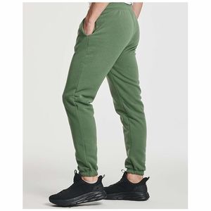 Best Selling Men's Casual 100% Cotton <b>Trouser</b> Comfortable Elastic High Waist Plain Dyed Solid Color Lightweight Premium Quality - Product Image 3