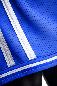 Conjunto de Camiseta y Pantalones Cortos de Baloncesto Personalizados, Uniforme de Equipo Sublimado Azul Rey, Ropa Deportiva Transpirable de Secado Rápido - Product Image 6