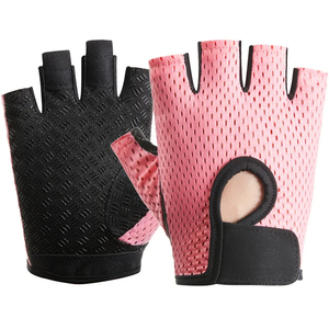Guantes de Ciclismo de medio dedo transpirables con diseño personalizable para hombre, guantes profesionales personalizados para guantes de ciclismo - Product Image 5