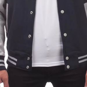 Wool Varsity Jacket Varsity Letterman Jacket Embroidered Wool Men Pure Sheep Wool CollegeBaseballjacket for men - Product Image 6