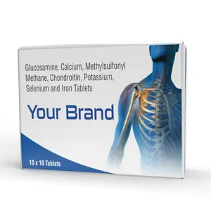 グルコサミン500 mgタブレット共同ケア医療サプリメントインドメーカー