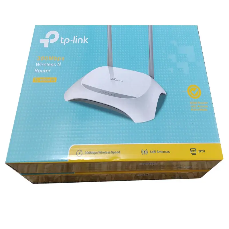Fabriek Hot Selling Access Point Tp-Link Router TL-WR841N 2 Antennes Rj45 Engelse Versie 300Mbps Tp Link Wifi Router