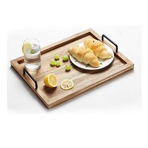 Dernier plateau design à la mode avec plateau de service en bois de haute qualité et design de finition polie - Product Image 3