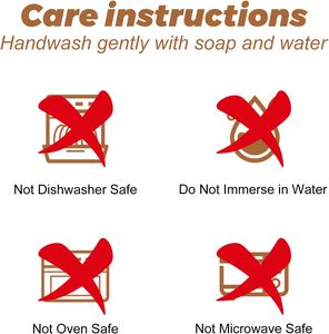 15 Miếng Gỗ Bột Bát Mộc Mạc Số Lượng Lớn Cổ Điển Bằng Gỗ Bột Bát Tay Khắc Paulownia Bát Cho Nhà Trang Trại Ăn Uống Giữ - Product Image 4