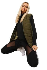 Vente en gros Nouvel arrivage Gilet sans manches à capuche matelassé en coton unisexe Veste bulle Logo personnalisé élégant pour l'hiver - Product Image 2