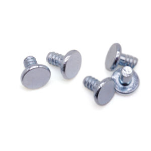 Sekrup <span class=keywords><strong>Mini</strong></span> seng biru presisi tinggi kepala datar perangkat elektronik rakitan miniatur perangkat keras memastikan pengencang stabil - Product Image 3