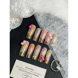 Les faux ongles Glitterland ajoutent une beauté scintillante à vos doigts - Product Image 3