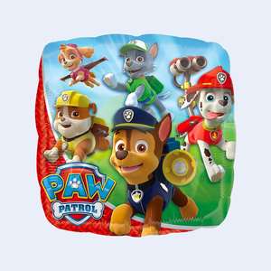 Globos Metálicos Redondos de Paw Patrol de 43 cm, Paquete de 2 Unidades, Decoración para Fiestas de Cumpleaños - Product Image 4