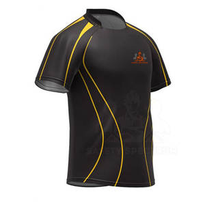 Uniformes de Rugby de Último Diseño con MOQ Bajo, Transpirables, Ecológicos, de Secado Rápido, 100% Poliéster, Ropa Deportiva para Hombre Adulto - Product Image 3