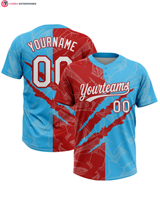 Jersey de dos botones de béisbol y softbol de alta calidad personalizado 2025, ropa de equipo Premium para todos los jugadores - Product Image 3