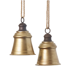 Fábrica directa hogar al aire libre día de Navidad decoración colgante campana hogar colgante campana con cuerda - Product Image 6