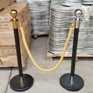 Vendita calda tappeto rosso usato candelieri di controllo della folla d'oro per eventi speciali - Product Image 6