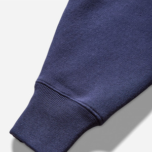 Sudadera con capucha de algodón orgánico 2025/2026 100% para hombre, logotipo personalizado, alta calidad, transpirable, de secado rápido, Color sólido de otoño - Product Image 3