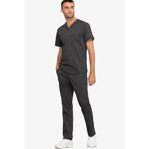 Conjuntos de uniformes médicos para hombre, uniformes suaves y cómodos para enfermería de hospital, conjuntos elásticos para hombres 2025 - Product Image 3