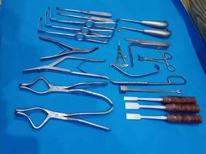 ชุดเครื่องมือผ่าตัดบนใบหน้าของ Maxillofacial ชุดอุปกรณ์ผ่าตัดทำจากสเตนเลสเยอรมันคู่มือคลาสที่ได้รับการรับรองจาก CE - Product Image 3