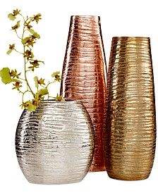 <b>White</b> Ornate Metal Flower Vase With Handcrafted Detailing Perfect For Displaying Seasonal Bouquets In Elegant Living Spaces - Product Image 5