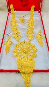 Bague en or 2 grammes, bijoux africains légers, micro-plaqué argent pour femmes africaines, à porter régulièrement, pour les fêtes - Product Image 3