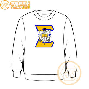 Sweat-shirt en molleton de coton personnalisé de haute qualité Sigma Gamma Rho, brodé, pour femme, vêtement grec, idéal pour l'hiver et l'automne - Product Image 1