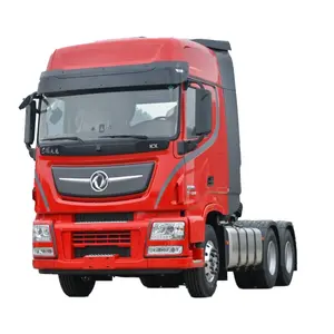 Dongfeng Tianlong Zware Vrachtwagens 6X4 Tractor Vrachtwagen 550pk Lhd Aanhangwagen Handgeschakelde Versnellingsbak Diesel Zuinig Stabiel