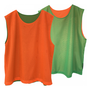 100% Polyester Reversible Soccer <b>Training</b> <b>Bibs</b> Football Vest Mesh Adult Sports Jersey Summer Lightweight Breathable - Product Image 2
