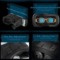 Promotion Exceptionnelle : Casque de Réalité Virtuelle VR 3D pour Téléphone Mobile avec Logo OEM
