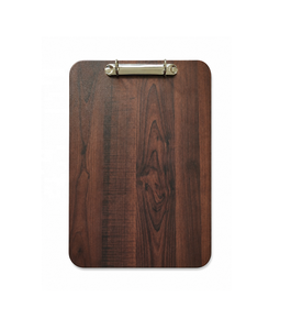 Cubierta de Menú de Madera Marrón Claro/Marrón con Logotipo Personalizado DIVRIS, Encuadernación en Cuero, Múltiples Páginas para Restaurantes, Cafeterías y Bares - Product Image 1