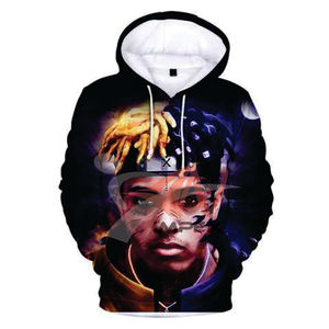 Sweat-shirt à capuche pour homme de haute qualité avec logo imprimé personnalisé, sweat-shirt d'hiver en matériau flexible, impression numérique, imperméable - Product Image 1