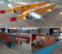 Moteur électrique de composants de grue de pont voyageant le chariot d'extrémité de poutre simple de 1T 3T 5T