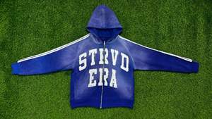 Hot Sale Good Quality Custom Oversized Unisex Full Face Zip Hoodies <b>Red</b> Cotton Full Zip up Hoodie - Product Image 6