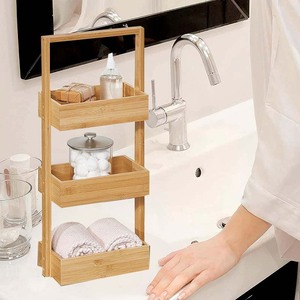 3-Tier Bamboo Multi-Purpose <b>Storage</b> <b>Rack</b> - Product Image 3