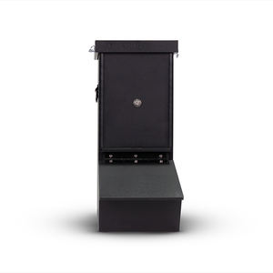 Jh-Mech Automatische Veevoeder Met Enkele Deur Met Waterdichte Kap En Montagebanden Gegalvaniseerd Stalen Varkensvoeder - Product Image 2