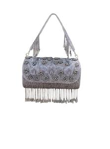 Bolso de mano de lujo hecho a mano de diseñador indio para mujer, monedero de fiesta de alta calidad para bodas y ocasiones especiales - Product Image 3