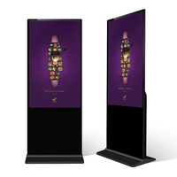 Precios de fábrica 43 49 55 65 pulgadas Lcd pantalla Android Wifi HD publicidad pantalla táctil quiosco tótem