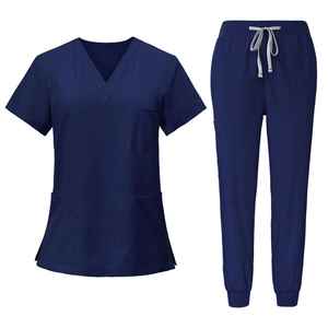 Uniformes Médicos para Mujer con Tela de Felpa y Detección de Agujas para Máxima Comodidad y Durabilidad en Entornos Sanitarios - Product Image 5