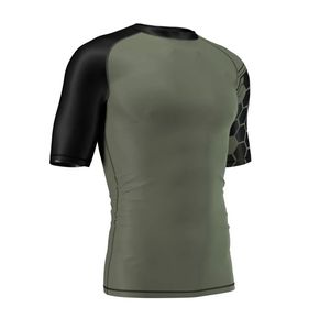 Mejor personalizado totalmente sublimación de manga corta Rashguard MMA y BJJ protectores de surf con función Anti-UV - Product Image 2
